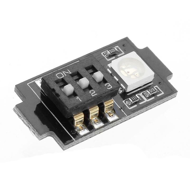 Eachine Ratingking F14 Tujuh Dapat Disesuaikan Warna Lampu Belakang Lampu Papan Sirkuit 41101 1/14 Suku Cadang Mobil RC-Intl