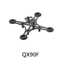 Eachine Kecil QX90 Micro Quadcopter Balap FPV Suku Cadang Serat Karbon Bingkai Rakit Sendiri Kit
