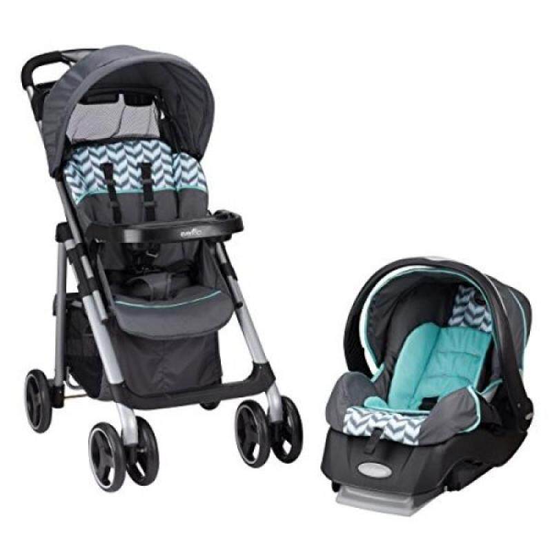 Evenflo Vive Travel System with Embrace, Spearmint Spree - intl Singapore
