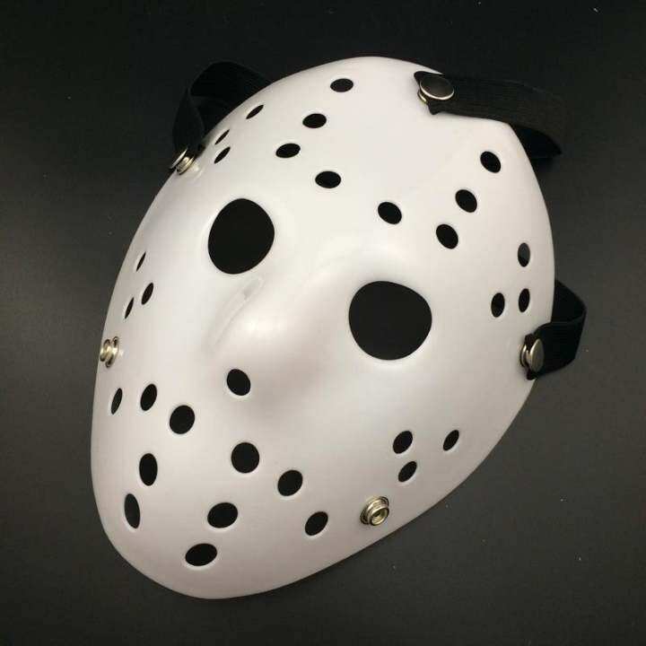 Friday The 13th Jason Voorhees Mask for Halloween Costume Party - White