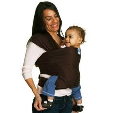 Gosport Bayi Sling Elastis Menyusui Pembungkus Carrier untuk Kelahiran-3 Yrs (Kopi)
