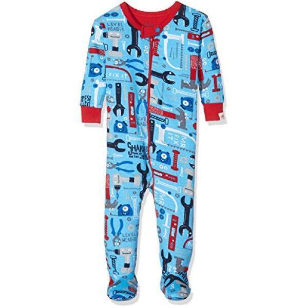 Hatley Bayi Laki-laki Katun Organik Tempat Tidur Berkaki, Tn. Memperbaikinya, 6-9 M-Intl