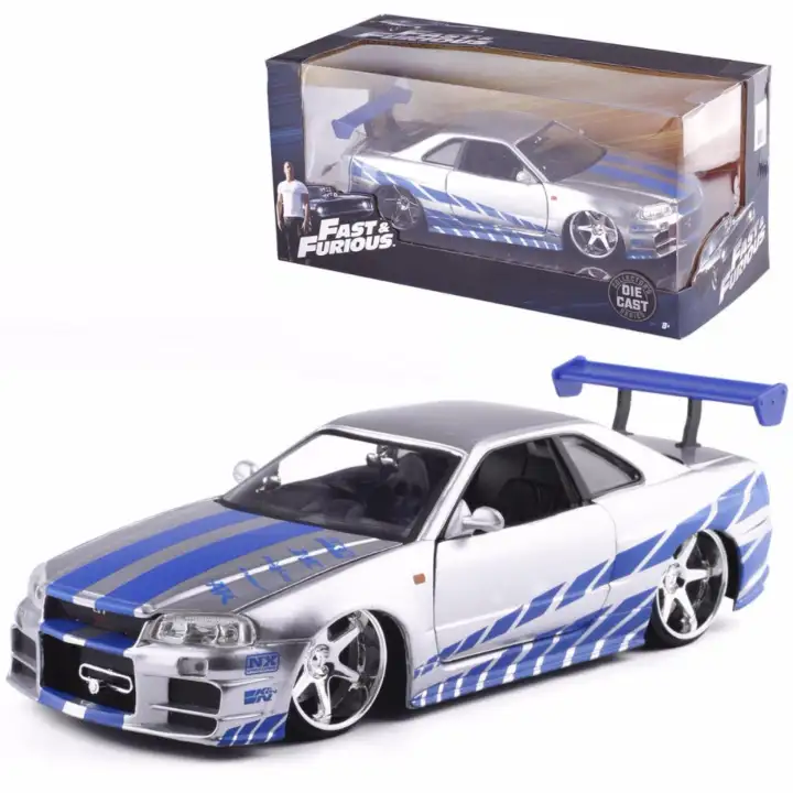 diecast nissan skyline gtr r34