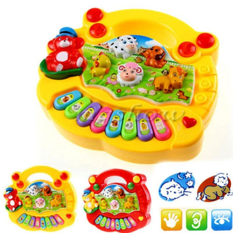 Kids Musical Developmental Animal Farm Piano Sound Educational Toy - intl