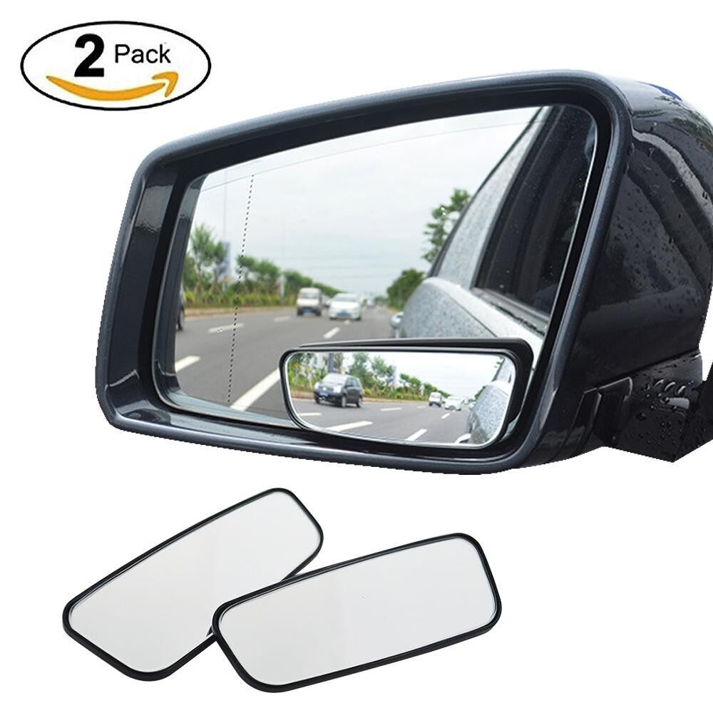 Car Magnetic Swivel Convex Lens Mirror Rear Seat Blind Spot Baby Observed Mirror 