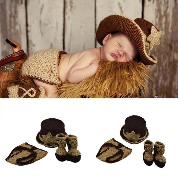 newborn baby cowboy outfit