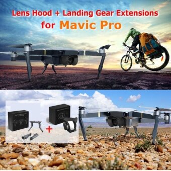 Lensa Glare Matahari Tudung Anti Refleksi Cahaya Bayangan Pelindung Sarung untuk DJI Mavic Pro Gimbal-Internasional