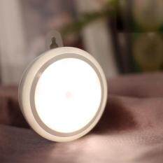 Lightmates Battery Powered Cordless Motion Sensor Led Night Light Cl018 - Silver Shell / White Light By Tvcc