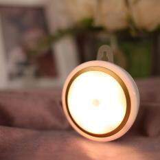 Lightmates Battery Powered Cordless Motion Sensor Night Light Wall Light Cl018 - Golden Shell / White Light By Tvcc
