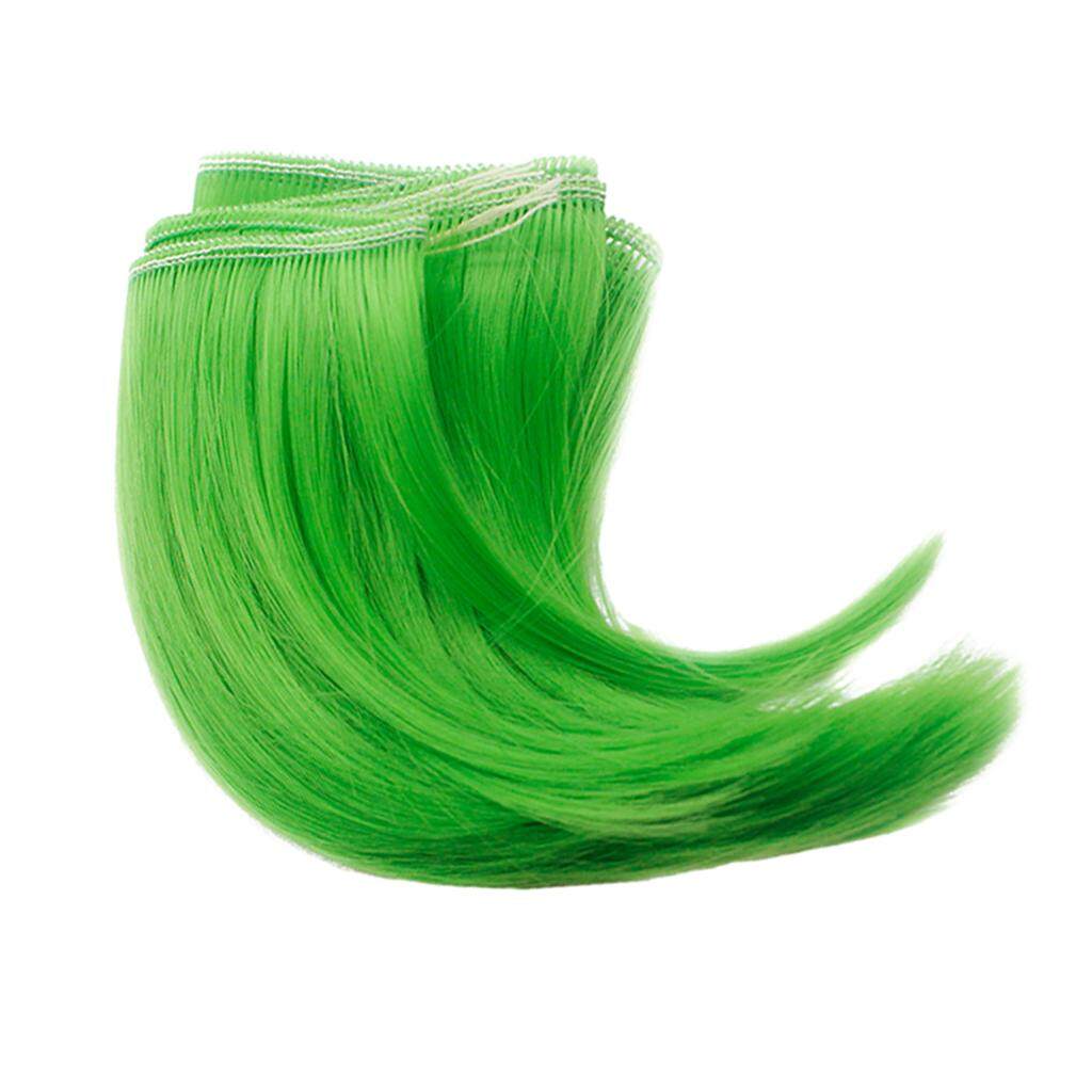 Magideal 10X100 CM DIY Rambut Palsu Lurus untuk 1/3 1/4 1/6 Barbie Boneka BJD Sd #11-Internasional