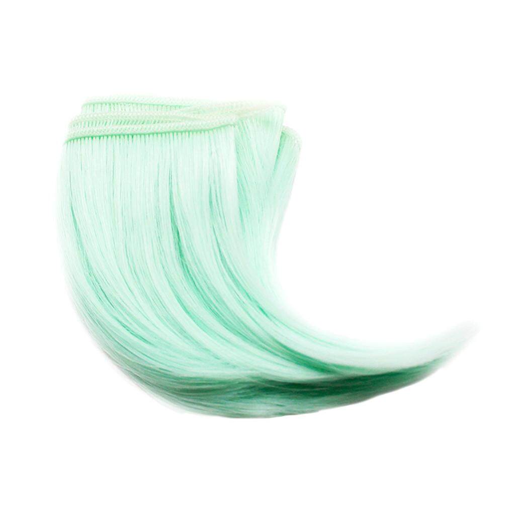 Magideal 10X100 CM DIY Rambut Palsu Lurus untuk 1/3 1/4 1/6 Barbie Boneka BJD Sd #15-Internasional