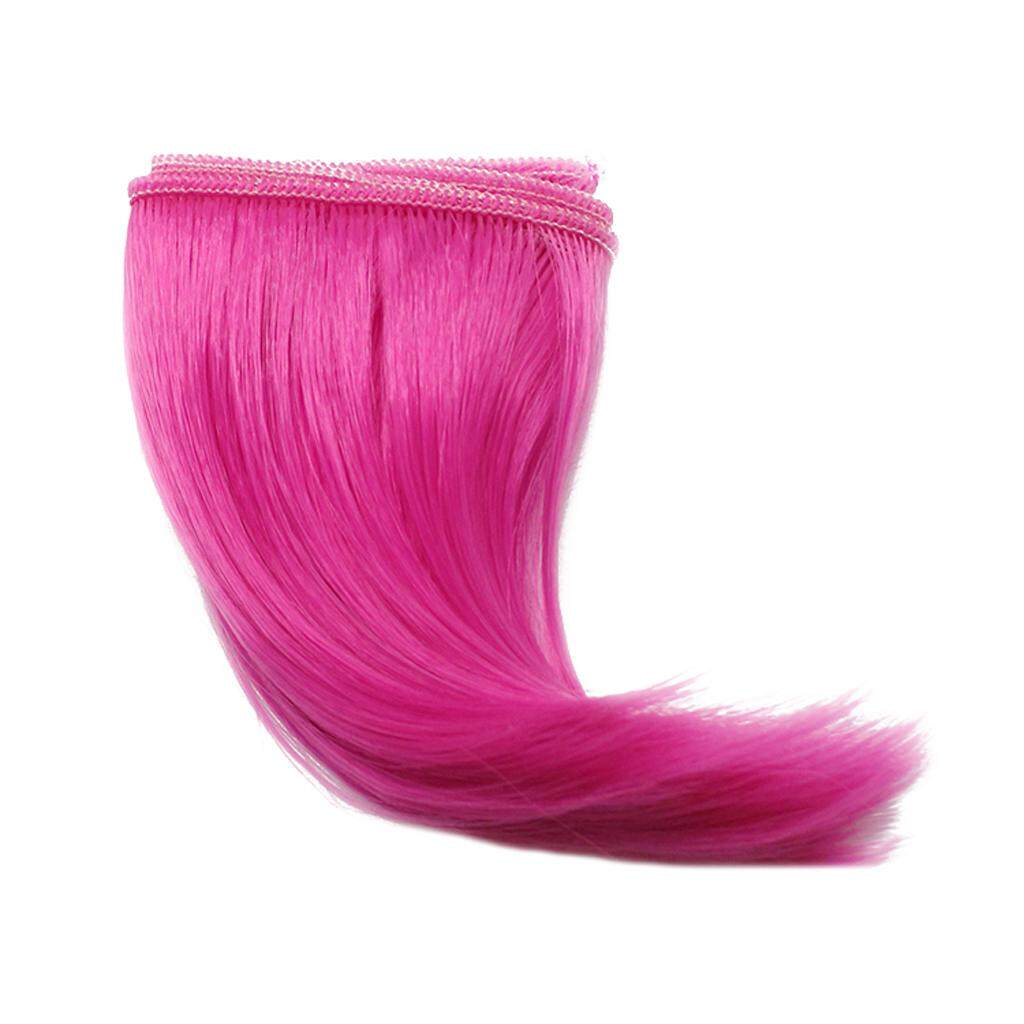 Magideal 10X100 CM DIY Rambut Palsu Lurus untuk 1/3 1/4 1/6 Barbie Boneka BJD Sd #2-Intl
