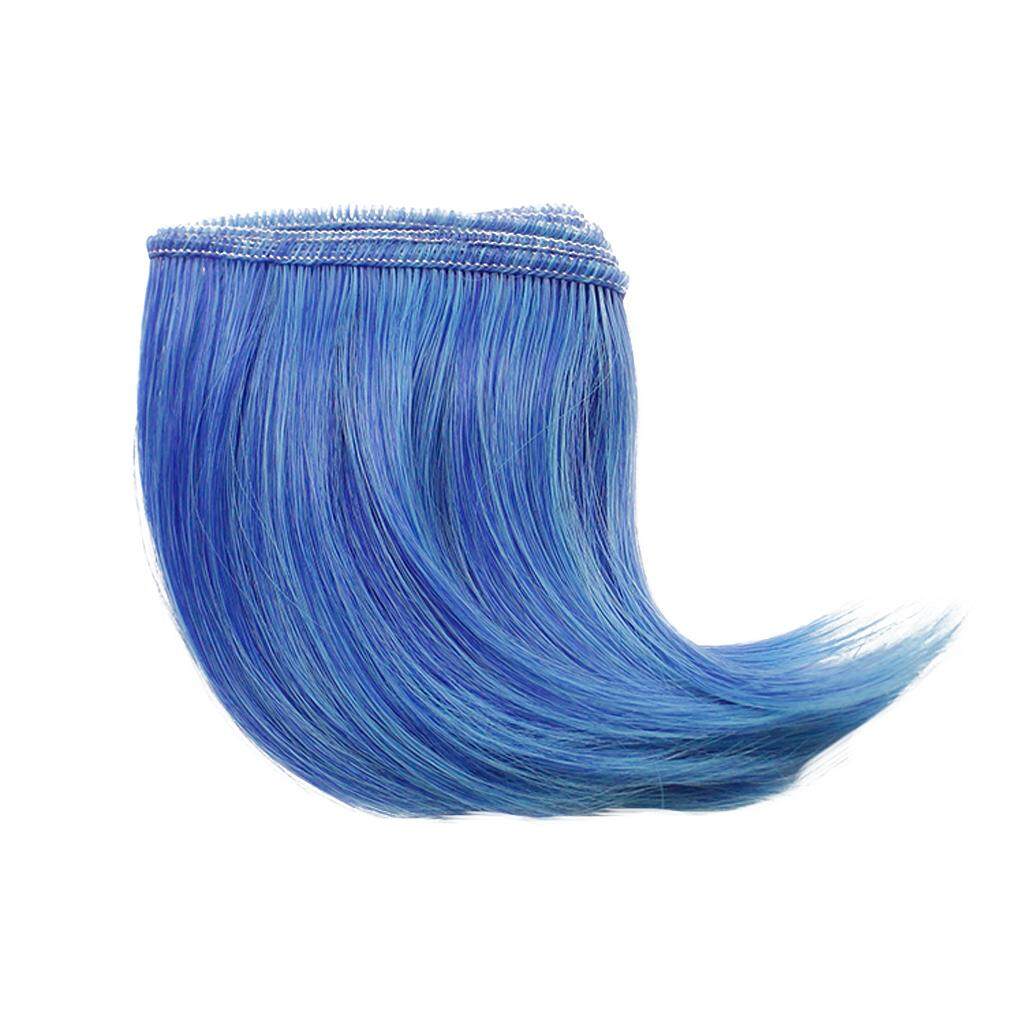 Magideal 10X100 CM DIY Rambut Palsu Lurus untuk 1/3 1/4 1/6 Barbie Boneka BJD Sd #4-Intl