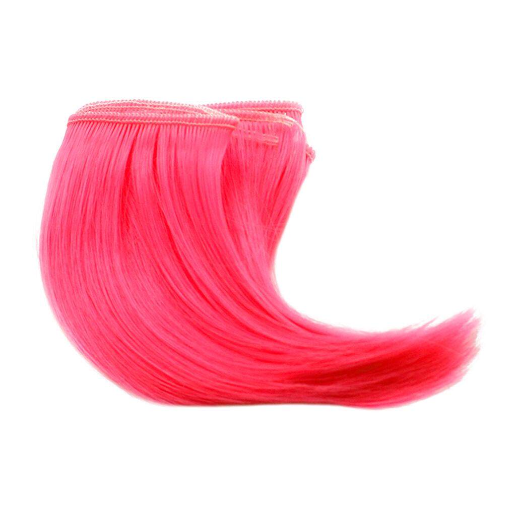 Magideal 10X100 CM DIY Rambut Palsu Lurus untuk 1/3 1/4 1/6 Barbie Boneka BJD Sd #9-Internasional