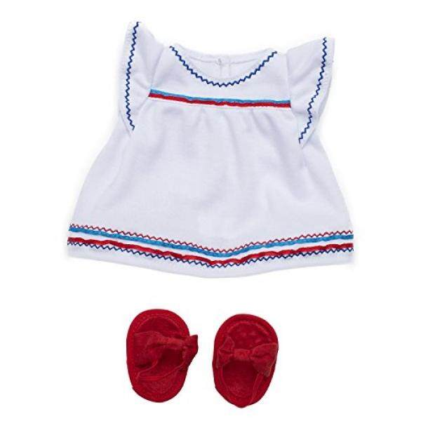 Manhattan Toy Baby Stella Liberty Dress & Sandals - intl
