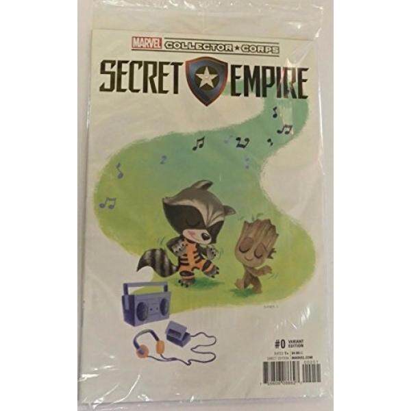 Marvel Kolektor Korps Rahasia Kerajaan Varian Edisi #0 Buku Komik Groot dan Roket-Intl