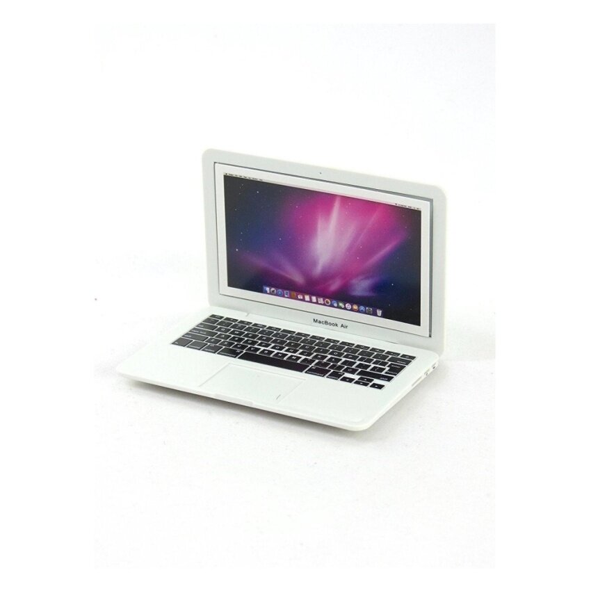 Mega Mini Putih Laptop Skala Sempurna untuk 46 Cm Boneka untuk Amerika Girldolls, Madame Alexander, Generasi Kita, dll. 46 Cm Doll Pakaian-Internasional