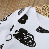 Toddler Infant Baby Girl Boy Cloud Print T Shirt Tops+Pants Outfits Clothes Set