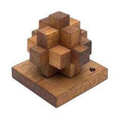 Newtons Comet: Handmade & Organic 3D Wooden Puzzle for Adults from SiamMandalay with Free SM Gift Box(Pictured)