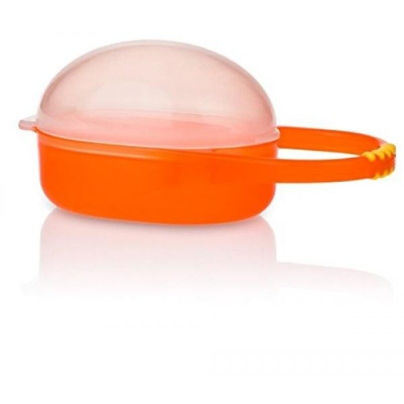 Nuby Paci Cradle Pacifier Box, Orange Singapore