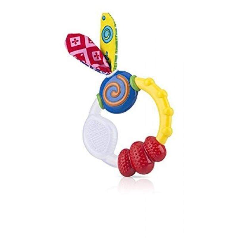 Nuby Wacky Teething Ring (2 Pack) Singapore