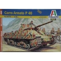 PentaQ Italy Italeri Yi Up Raleigh 6476 1/35 P40 Heavy Tank Model Plate