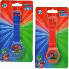 PJMasks Digital Watch with Printed Band on Blister Card (Assorted Styles)
