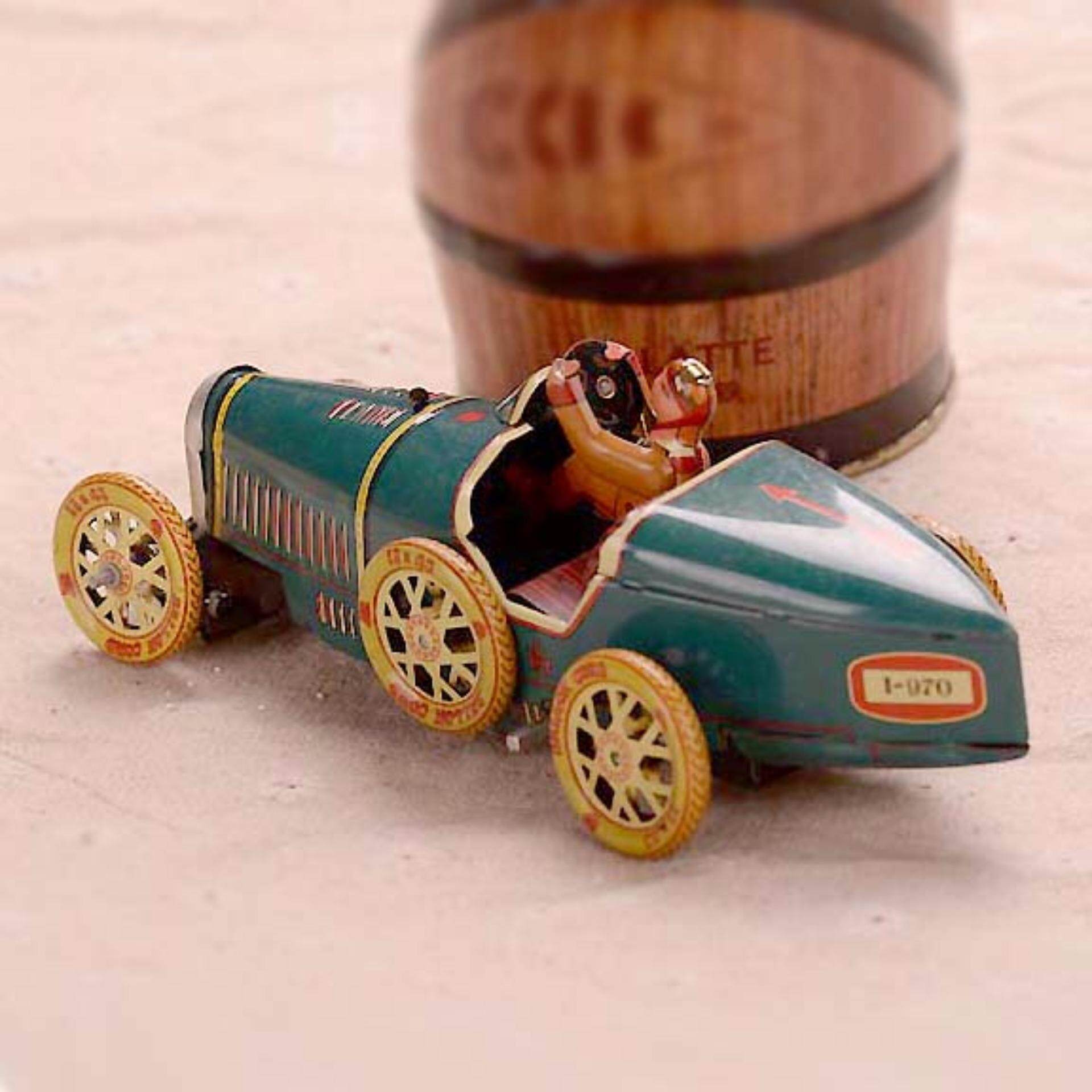 Retro Tinplate Olahraga Mobil Mesin Selai Koleksi Antik Tin Angin Hingga Mainan Klasik Buatan Tangan Kerajinan Tangan-Internasional