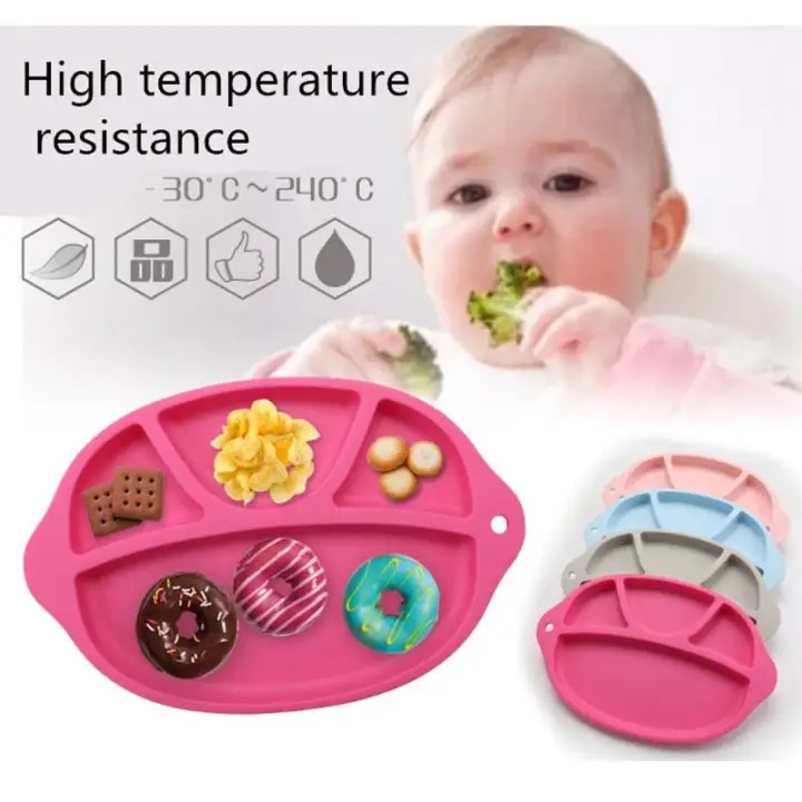 silicone baby plate