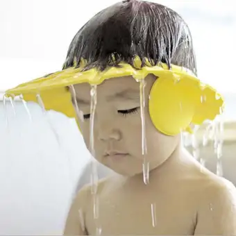 Soft Baby Children Shampoo Bath Shower Cap Kids Bathing Cap Bath