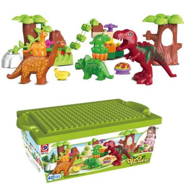 SOKANO 40pcs Dino Paradise Blocks Set Lazada