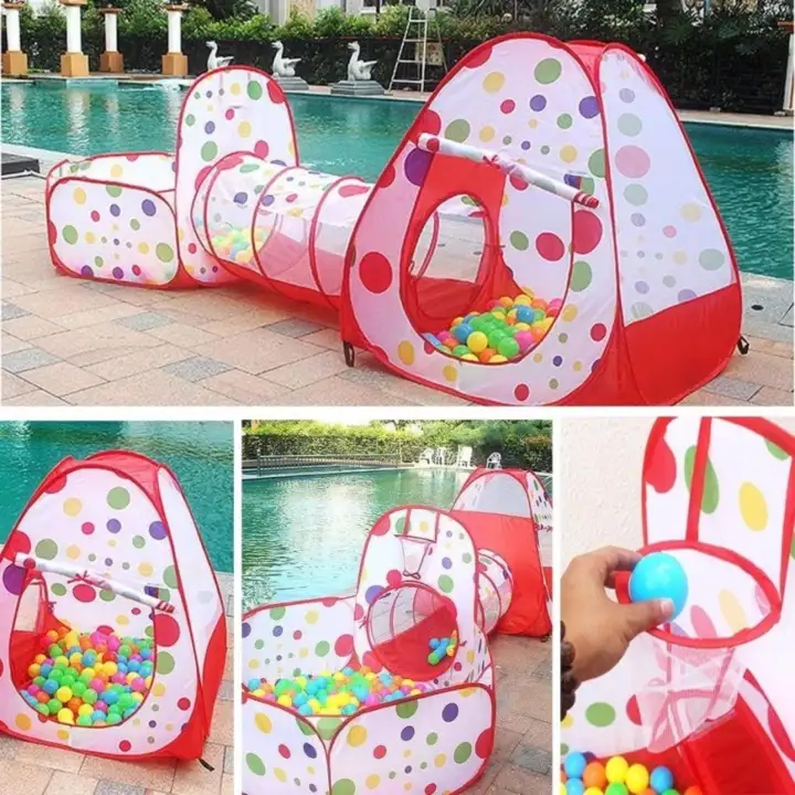 3 in 1 kids tent