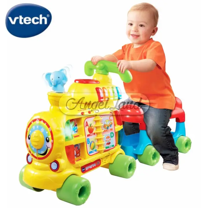 vtech push and ride train