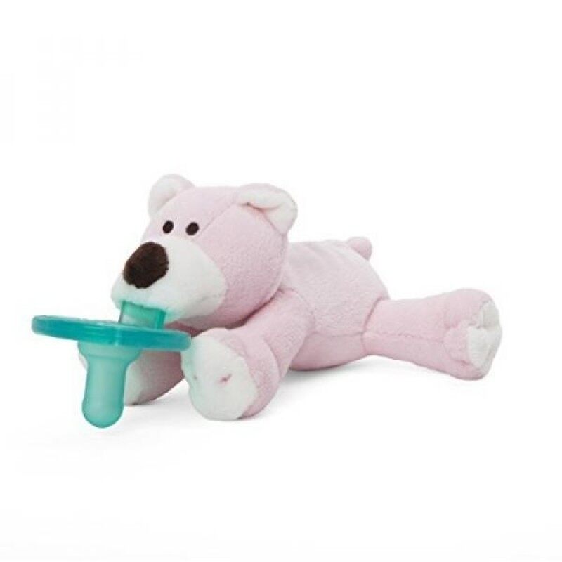 WubbaNub Pink Bear Infant Pacifier Singapore