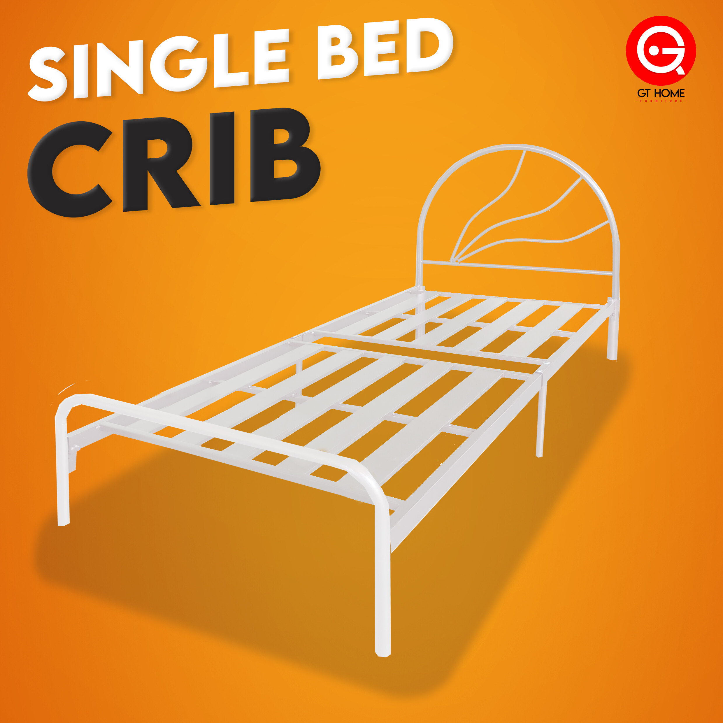 READY STOCK Single Bed Frame Metal / Katil Besi / Katil Bujang Dewasa