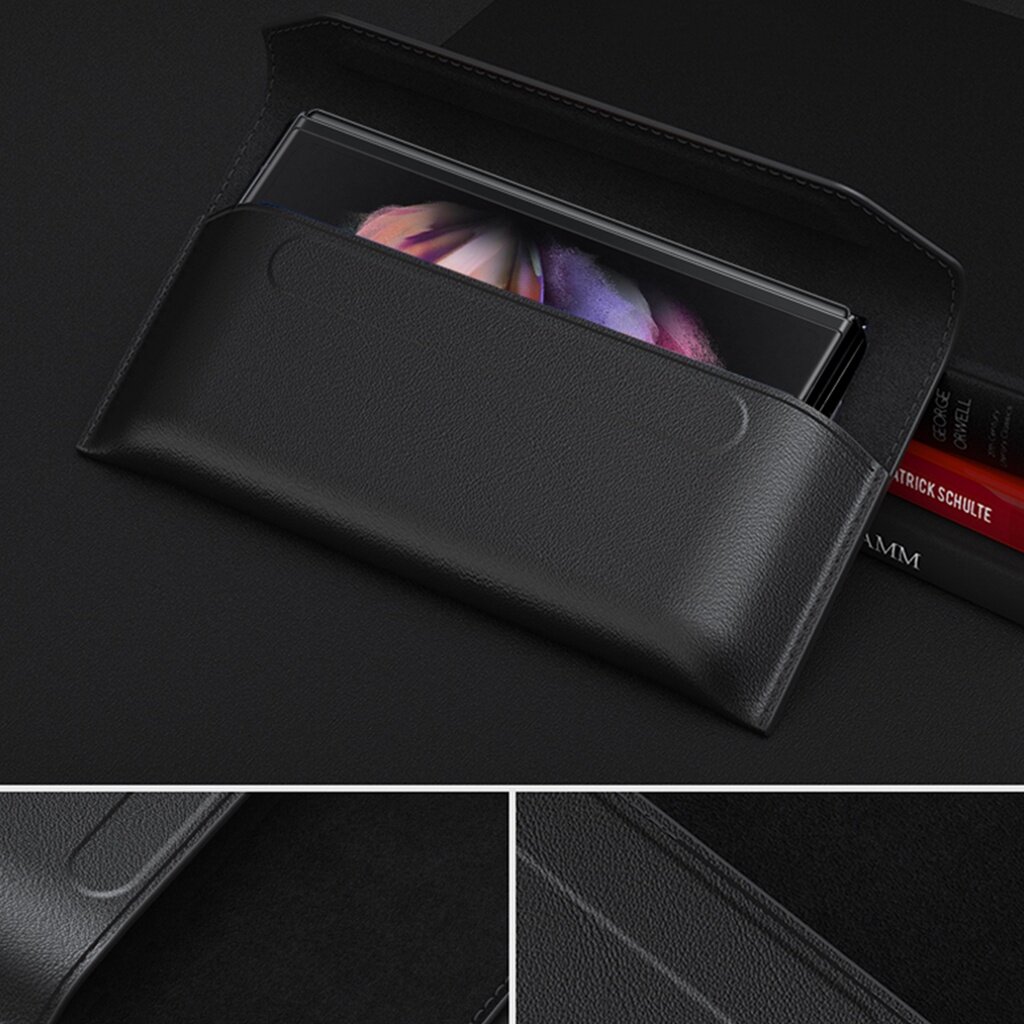 Bao Da Nam Châm Chính Hãng Cho Samsung Galaxy Z Fold 4 / Z Flip 4 / Z Fold 3 / Z Fold 2 / Z Flip 3 / Z Flip 5G / Fold