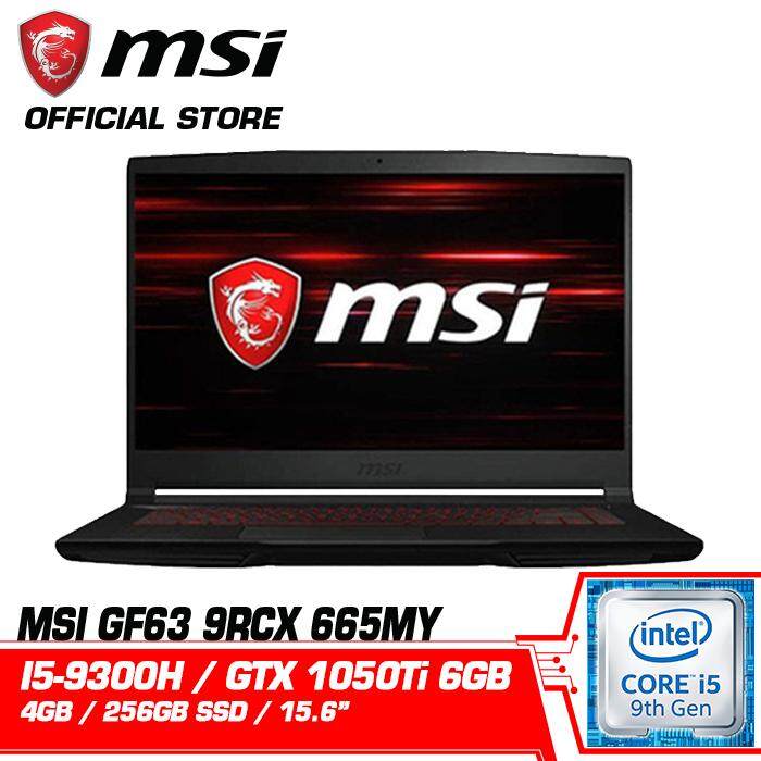 MSI GF63 9RCS 665MY (NVIDIA GeForce® GTX 1050 Ti) Malaysia