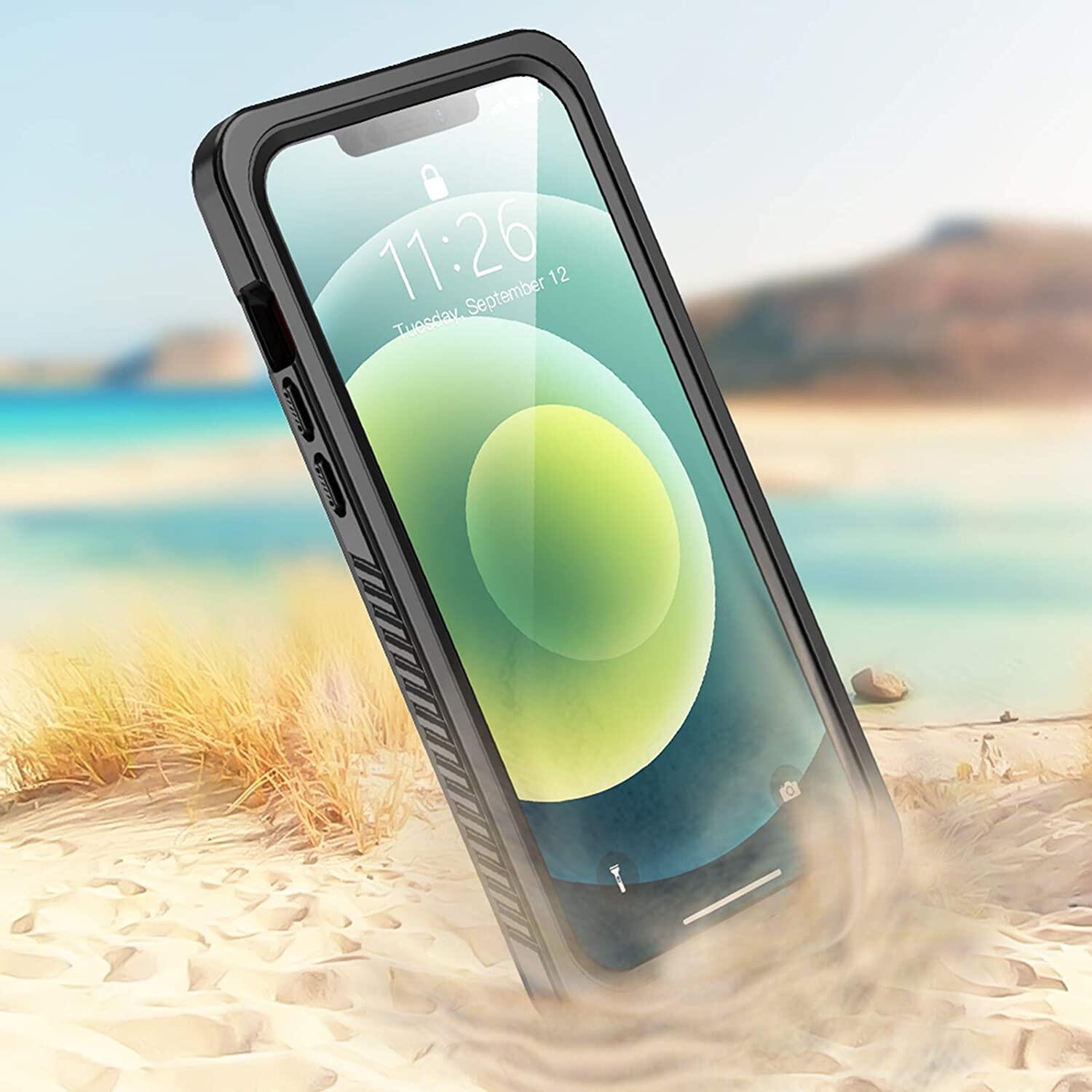 Waterproof Case for iPhone 16 Pro Max, Full Body with Built-in Screen Protector Rugged Dustproof Shokcproof Clear Case for iPhone 15 Pro Max/14 Pro Max/13 Pro Max/12 Pro Max/11 Pro Max