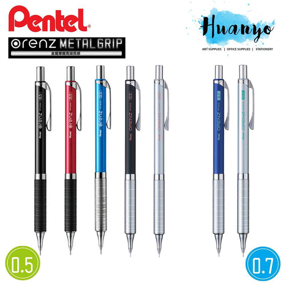 Pentel Orenz Metal Grip Drafting Technical Mechanical Pencil (0.5/0.7MM ...