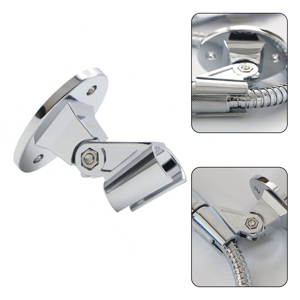 Shower Holder Adjustable Shower Sprinkler Holder Fixed Base Perforated Universal Microphone Holder Seat
