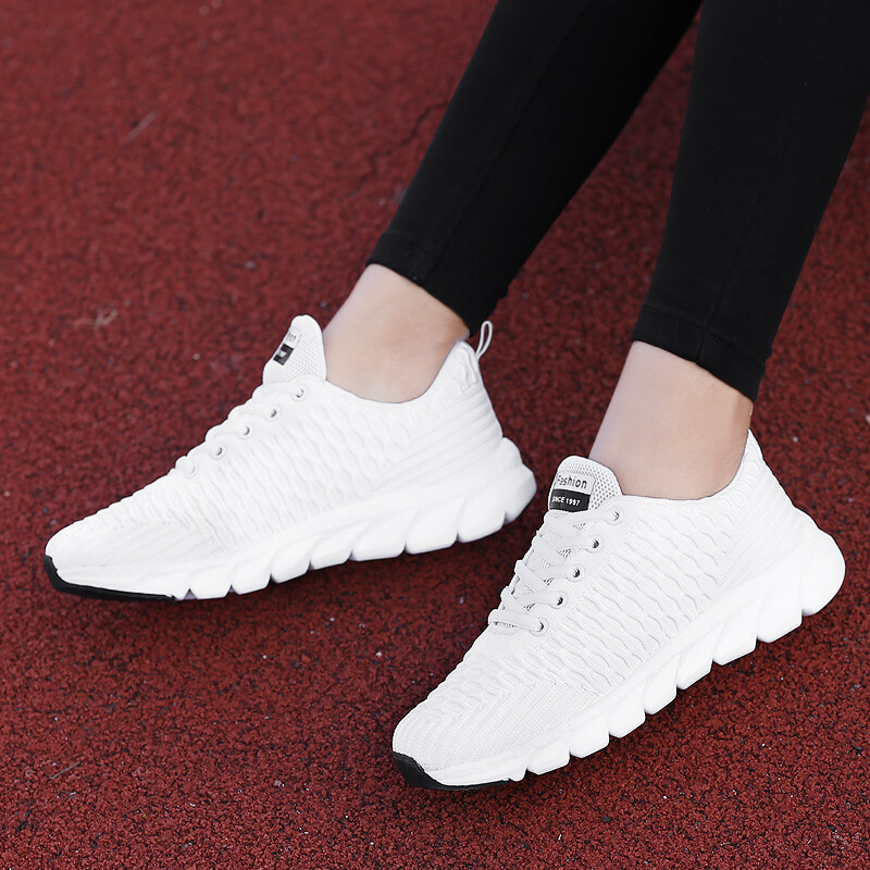New Women Sneakers Outdoor Sport Running Shoes Girls Lightweight Lace-up Casual Shoes Female Hiking Shoes High Quality kasut