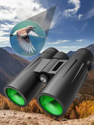 【In Stock】 Binoculars Powerful Telescope Low Light Night Vision Binocular Professional 12X42 HD Waterproof Zoom FMC BAK4 Outdoor