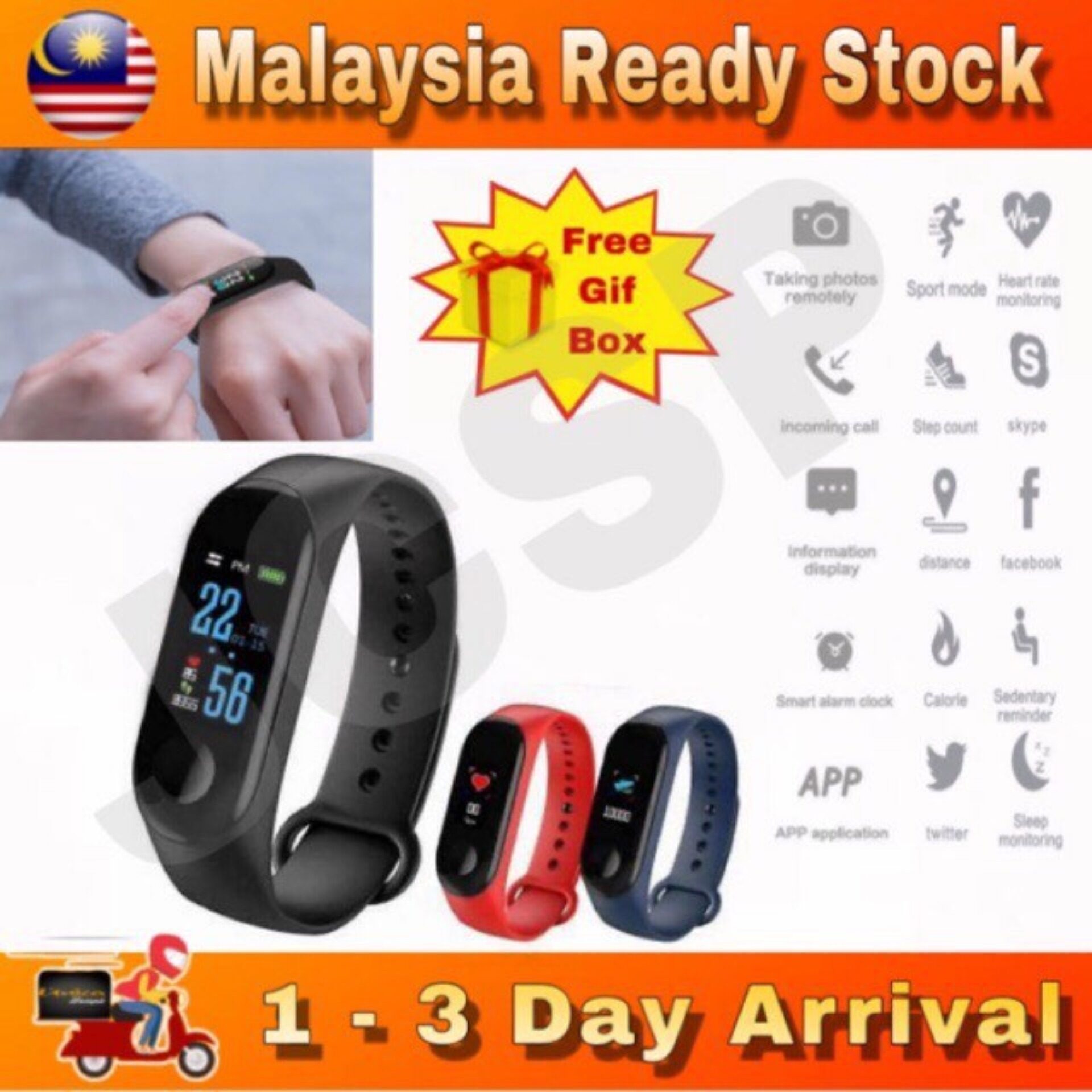 jam smartband m3