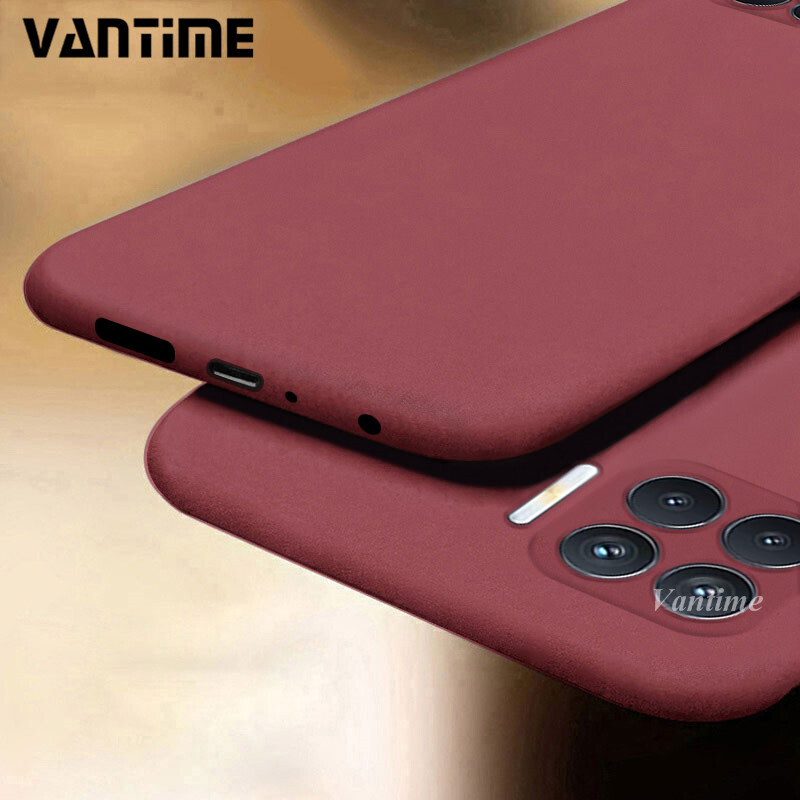 Ốp Vantime Cho OPPO A93, Ốp Bảo Vệ Điện Thoại Nhám Siêu Mỏng Ốp Đá Sa Thạch Mềm