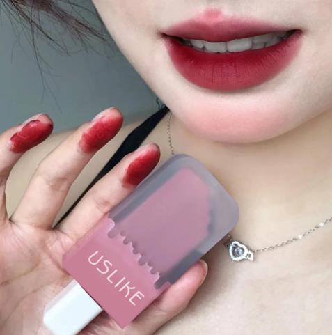 【BeautyMalls】Son Kem Đáng Yêu Son Kem Lì Bền Màu