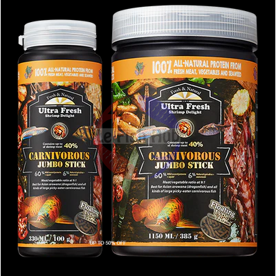 AZOO PLUS ULTRA FRESH CARNIVOROUS JUMBO STICK 330ML/100G PREMIUM ...
