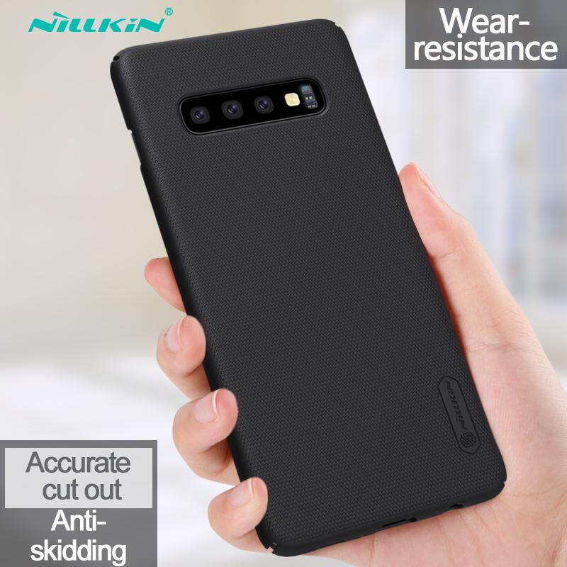Nillkin Hard PC Case for Samsung Galaxy S10 Plus Phone Cases Luxury Frosted PC Hard Protection Back Cover