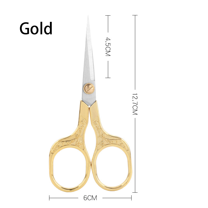 thumbnail image 2 of Swift Edge Stainless Steel Stork Embroidery Scissors – Small Bird Sewing Craft Tool, 4-Inch Blade, Right-Handed 2 of 6