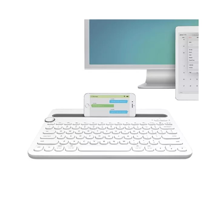 Logitech Bàn Phím Đa Thiết Bị Bluetooth K480 Cho IOS/Android/ OSX/ iPhone