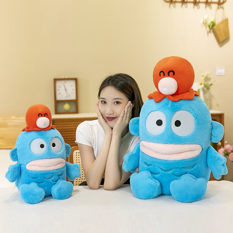 HS Plush toy mermaid doll ocean octopus doll